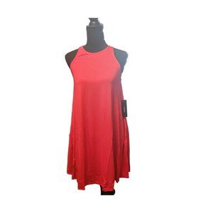 Lulus Tupelo Swing Dress Red Stretchy Women's Size M